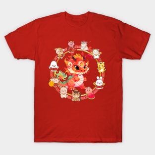 Chinese Lunar New Year Dragon 3 T-Shirt